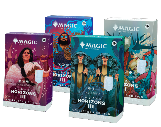 MTG [MH3] Modern Horizons 3 Commander Decks - Collector's Edition (4 options) Trading Card Games Wizards of the Coast