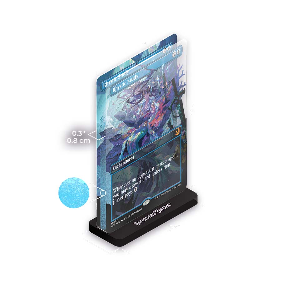 Magic the Gathering: Rhystic Study Slab Board Games Common Ground Games MTG Rhystic Study Slab