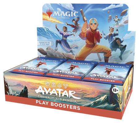MTG [TLA] Avatar: The Last Airbender Play Boosters (2 options) Trading Card Games Wizards of the Coast TLA Play Box