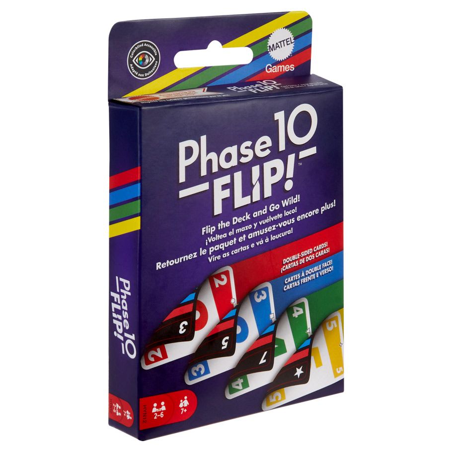 Phase 10 Flip Card Games Mattel, Inc