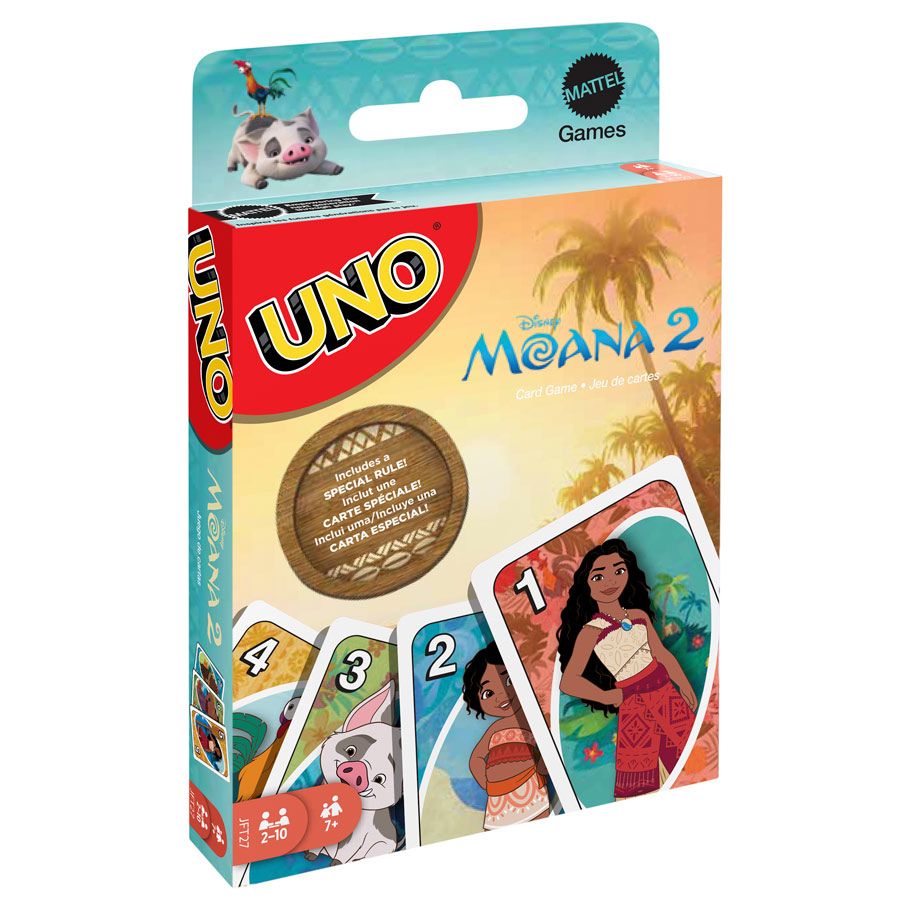 UNO: Moana Card Games Mattel, Inc   