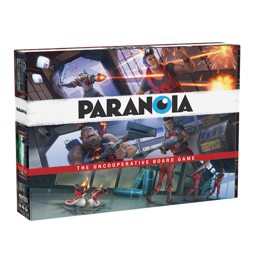 Paranoia: The Uncooperative Board Game Board Games Modiphius Entertainment