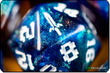 1UP Dice Polyhedral Set: Mythical Sword Dice Kickstarter   