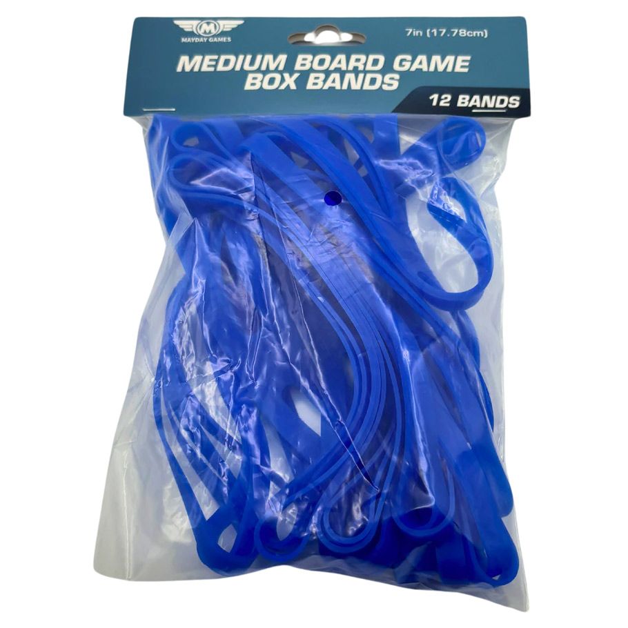 Mayday Games Medium Board Game Box Bands 12ct Board Game Organization Mayday Games