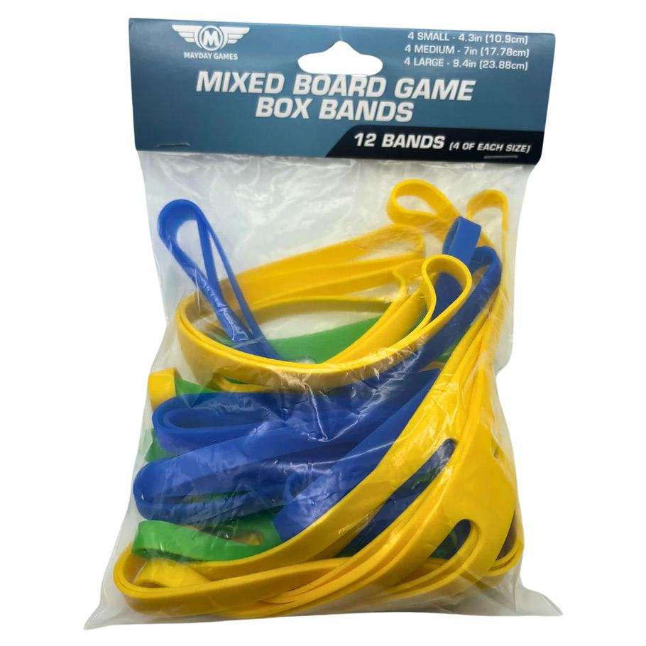 Mayday Games Mixed Board Game Box Bands 12ct Board Game Organization Mayday Games