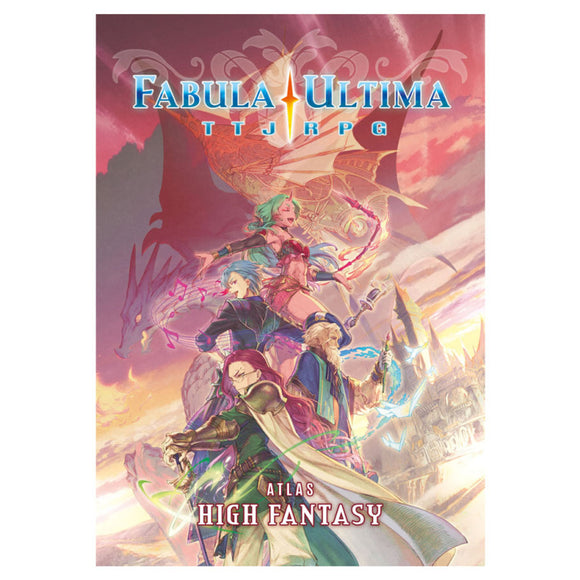 Fabula Ultima RPG High Fantasy Atlas Role Playing Games Other   