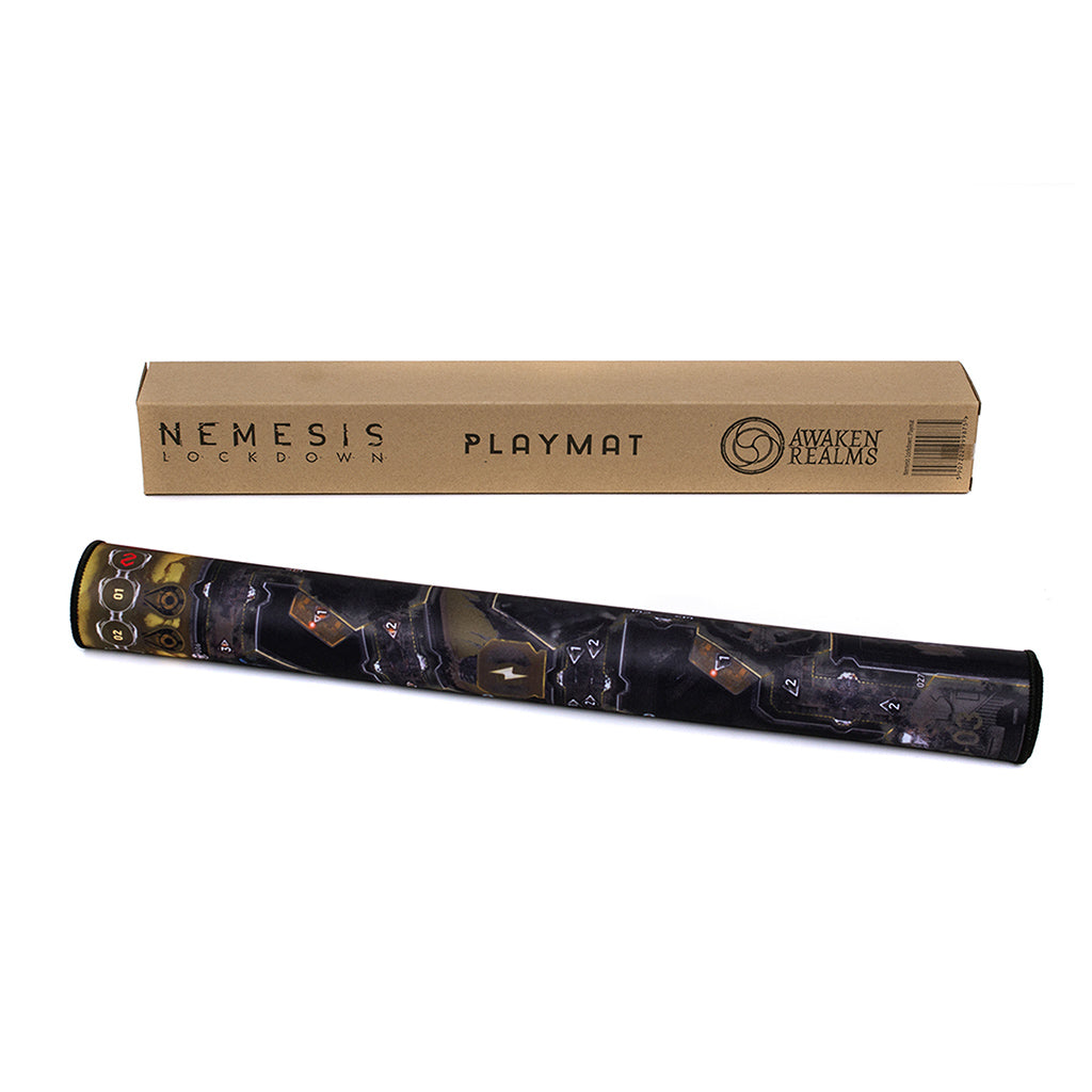 Nemesis Lockdown Playmat Supplies Awaken Realms
