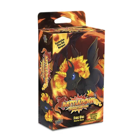 Neopets Battledome TCG: Starter Deck: Fire Uni Trading Card Games Upper Deck Entertainment