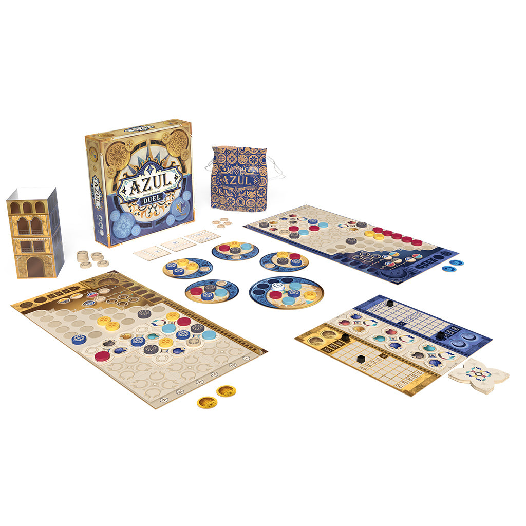絵画 DUEL Thurow Up Blue Azul Duel – Common Ground Games