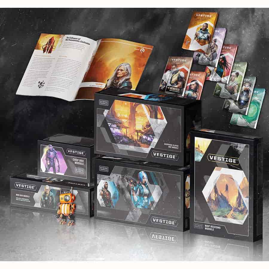 Vestige: Retail Codex Bundle Board Games Orange Nebula Vestige: Retail Codex Bundle