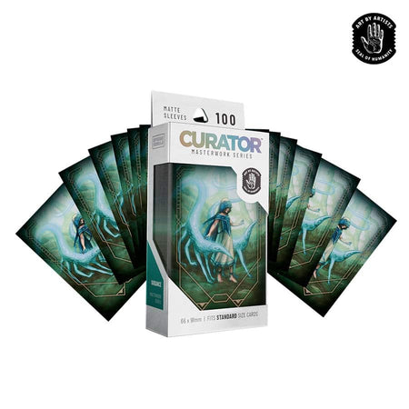 Curator: Masterwork Sleeves (15 Options) Role Playing Games Orange Nebula Curator: MW Slvs Guidanc 100ct