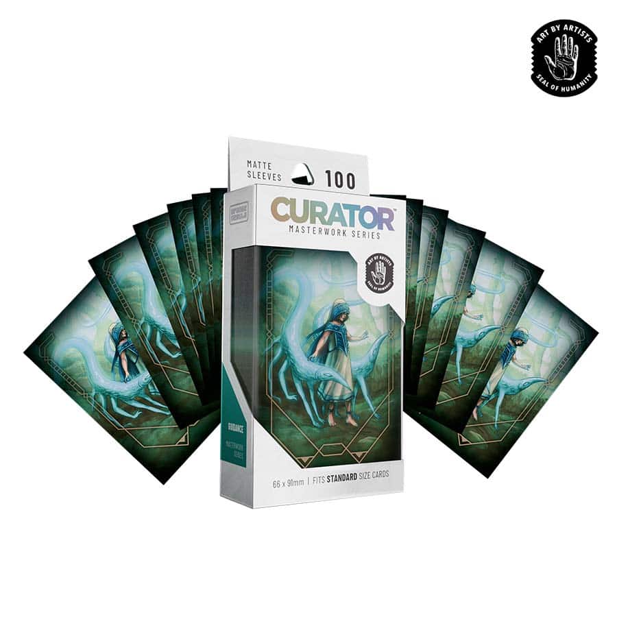 Curator: Masterwork Sleeves (15 Options) Role Playing Games Orange Nebula Curator: MW Slvs Guidanc 100ct