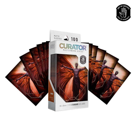 Curator: Masterwork Sleeves (15 Options) Role Playing Games Orange Nebula Curator: MW Slvs Conduit 100ct