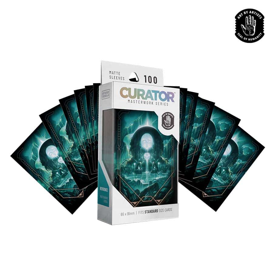 Curator: Masterwork Sleeves (15 Options) Role Playing Games Orange Nebula Curator: MW Slvs Reveren 100ct