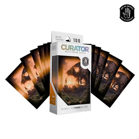 Curator: Masterwork Sleeves (15 Options) Role Playing Games Orange Nebula Curator: MW Slvs Solace 100ct