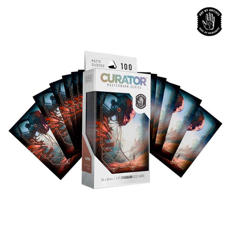 Curator: Masterwork Sleeves (15 Options) Role Playing Games Orange Nebula Curator: MW Slvs Slumber 100ct