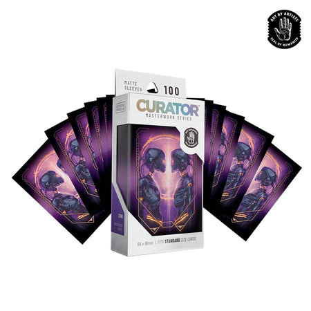 Curator: Masterwork Sleeves (15 Options) Role Playing Games Orange Nebula Curator: MW Slvs Echo 100ct