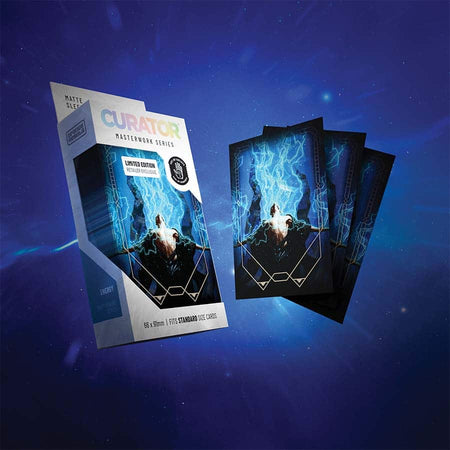 Curator: Masterwork Sleeves (15 Options) Role Playing Games Orange Nebula Curator: MW Slvs Energy 100ct