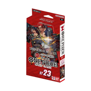 one piece tcg red deck One Piece TCG Starter Deck 23: (Red) Shanks I'm Board! Games & Family Fun
