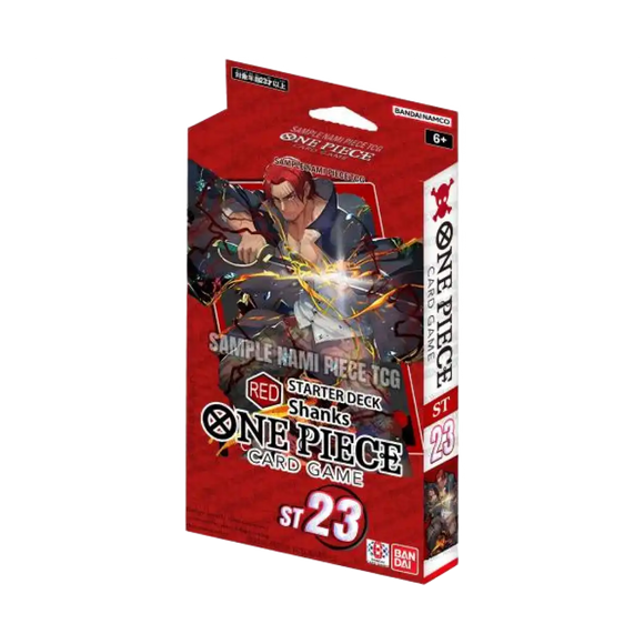 one piece tcg red starter deck Shanks (Reprint) - Starter Deck 23: RED Shanks