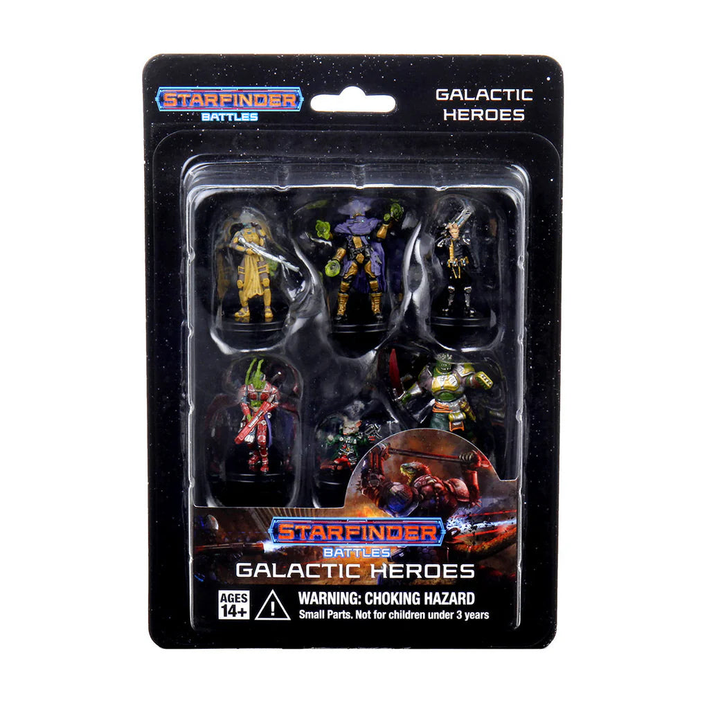 Starfinder Battles: Galactic Heroes Miniatures WizKids