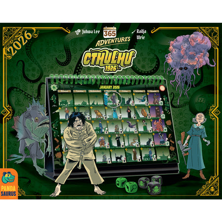 365 Adventures: Cthulhu 1926 (2026) Board Games Asmodee 365 Adventures: Cthulhu 1926