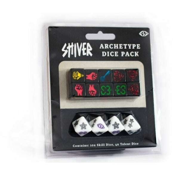 Shiver RPG: Archetype Dice Pack Role Playing Games Parable Games   