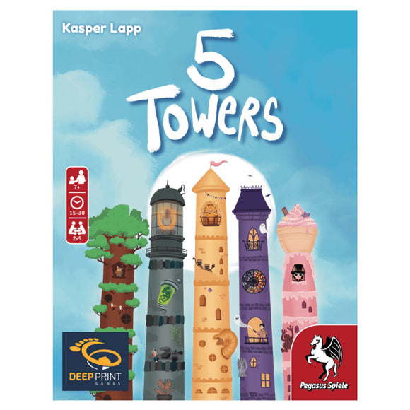 5 Towers Board Games Pegasus Spiele   