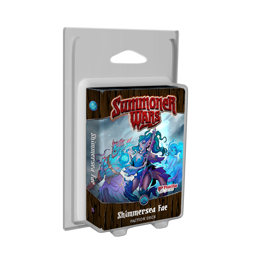Summoner Wars 2E Shimmersea Fae Faction Deck Card Games Plaid Hat Games   