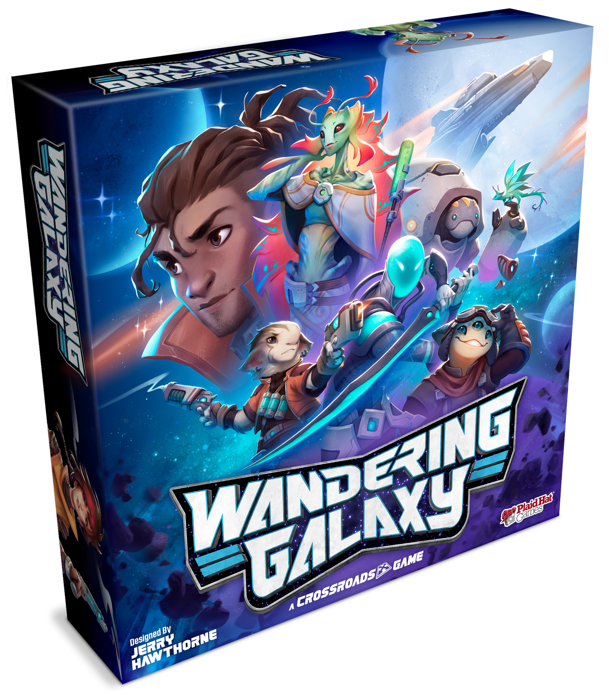 Wandering Galaxy: A Crossroads Game Board Games Plaid Hat Games   