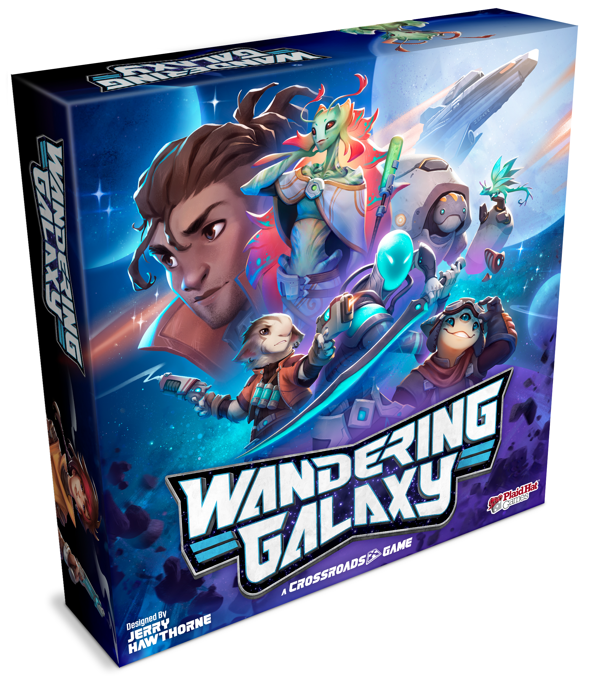 Wandering Galaxy: A Crossroads Game Board Games Plaid Hat Games   