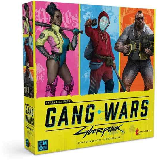 Cyberpunk 2077: Gangs of Night City: Gang Wars Board Games Cool Mini or Not   
