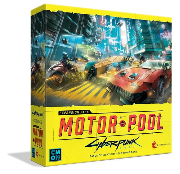Cyberpunk 2077: Gangs of Night City: Motor Pool Board Games Cool Mini or Not   