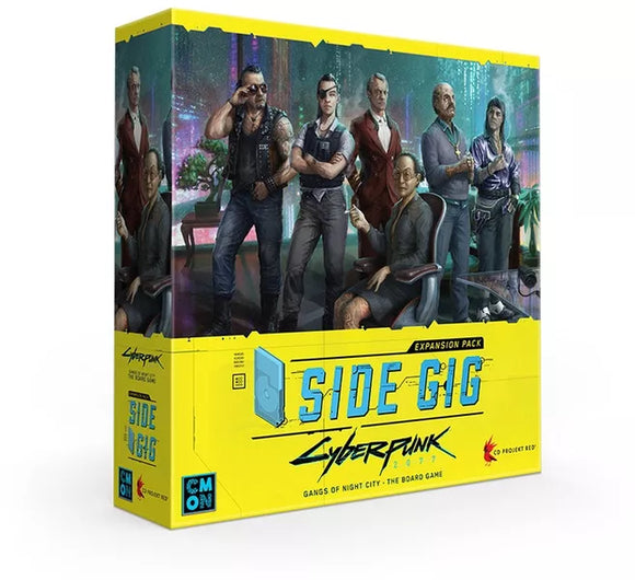 Cyberpunk 2077: Gangs of Night City: Side Gig Board Games Cool Mini or Not   