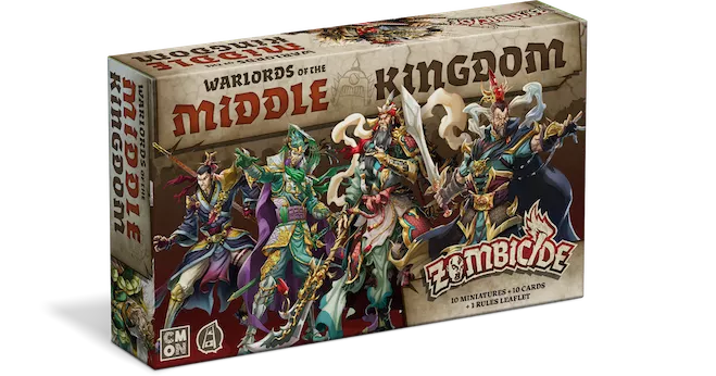 Zombicide: White Death - Warlords of the Middle Kingdom Board Games Cool Mini or Not ZCD Warlords Middle Kingdom