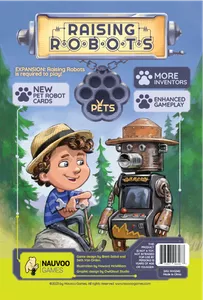 Raising Robots: Pets Expansion Board Games Kickstarter   
