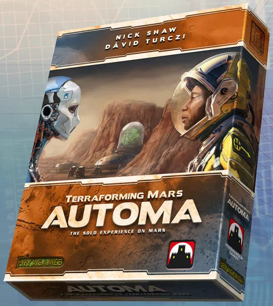 Terraforming Mars: Automa Expansion Board Games Stronghold Games TM Automa Expansion  