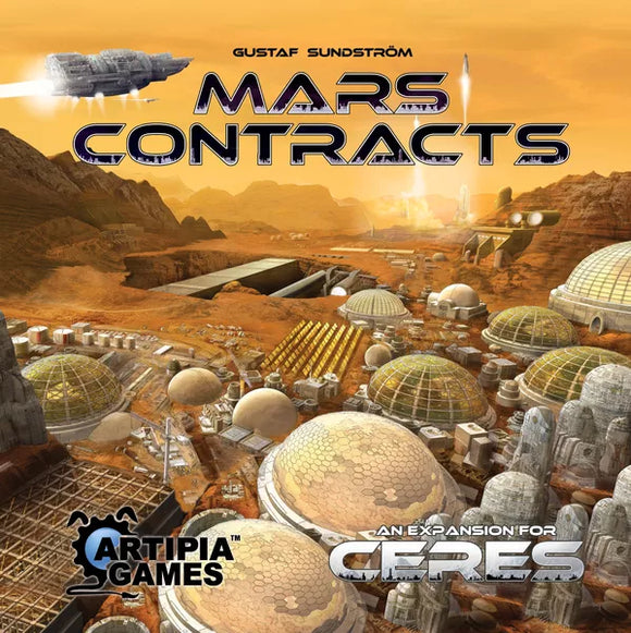 Ceres Mars Contracts Expansion Board Games Kickstarter   