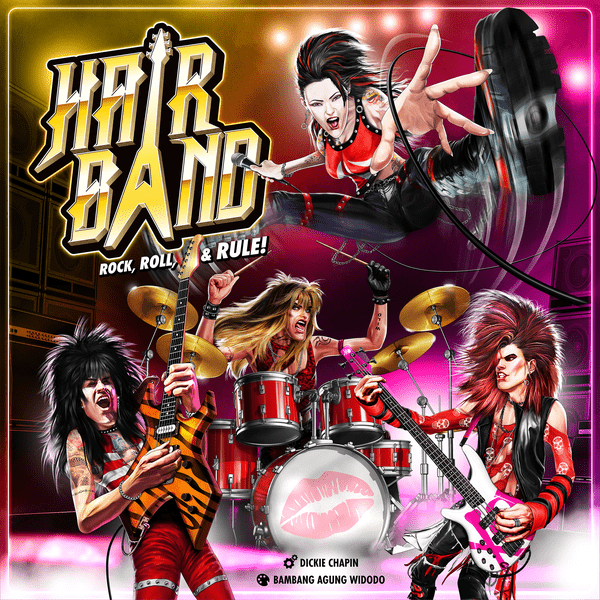 Hair Band Kickstarter + After Party Content Pack Board Games Frown Clown Games Hair Band KS + Content Pack