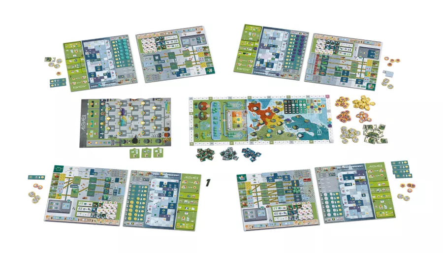 Algae, Inc Board Games Game Brewer