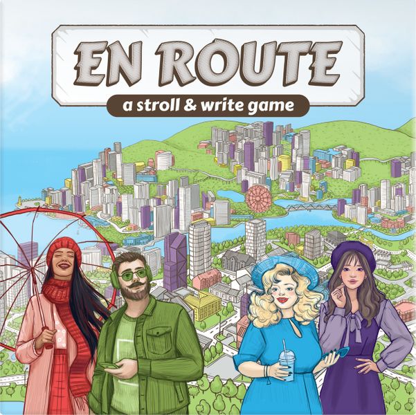 En Route Kickstarter Edition Board Games CrowD Games En Route KS