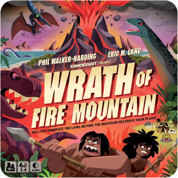 Wrath of Fire Mountain Board Games Gamewright   