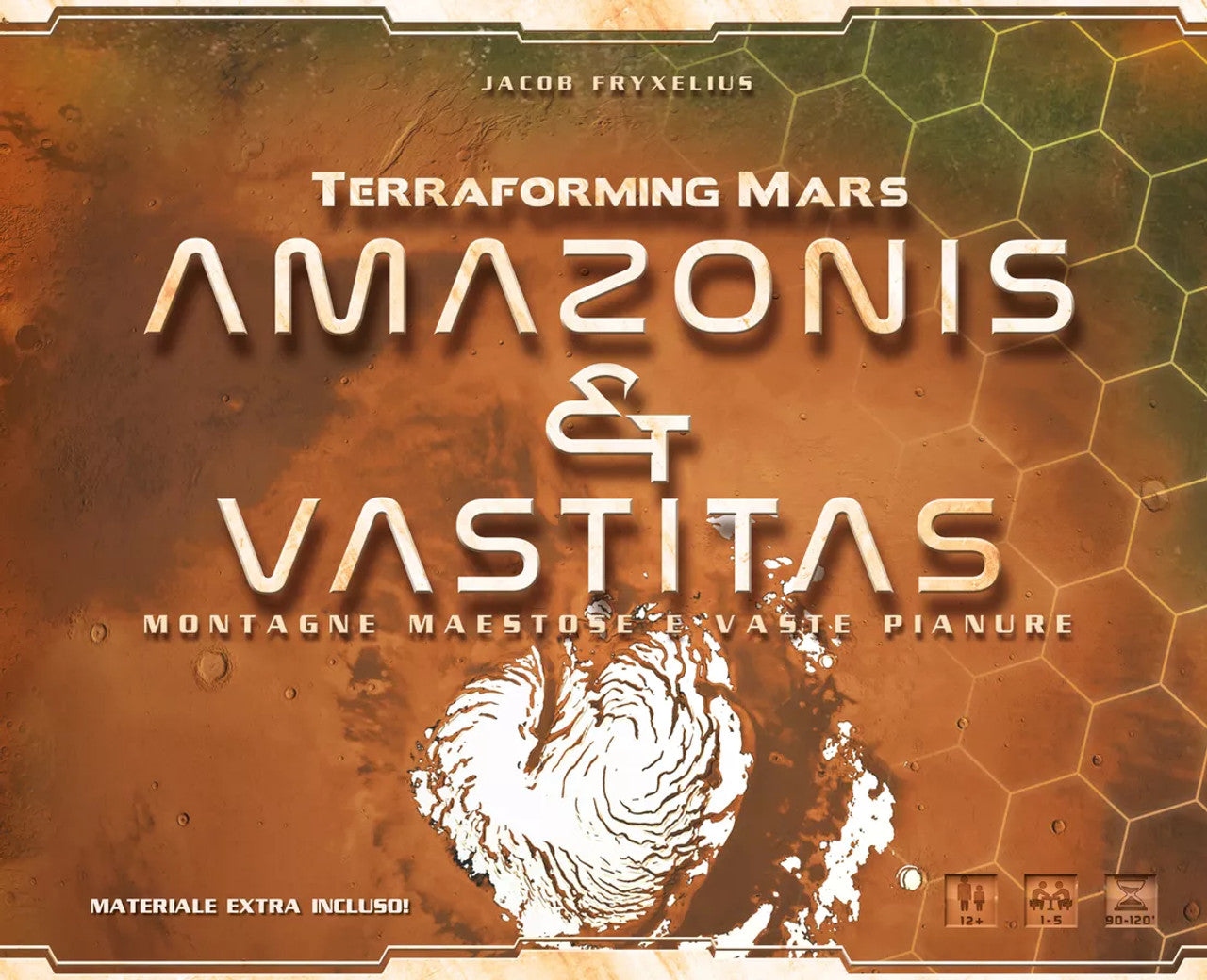 Terraforming Mars: Amazonis & Vastitas Expansion Board Games Stronghold Games TM Amazonis & Vastitas  