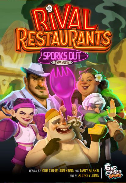 Rival Restaurants: Sporks Out Expansion Board Games Common Ground Games Rival Restaurants Sporks Out