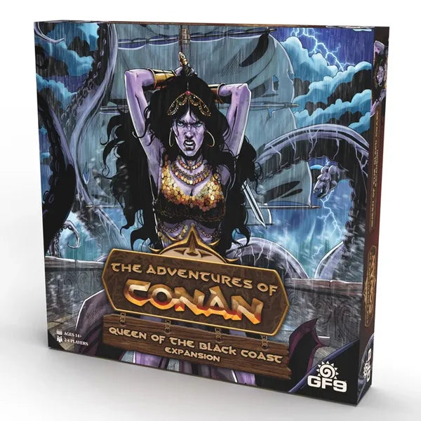 The Adventures of Conan: Queen of the Black Coast and Nemedian Chronicles Expansions Board Games Gale Force Nine