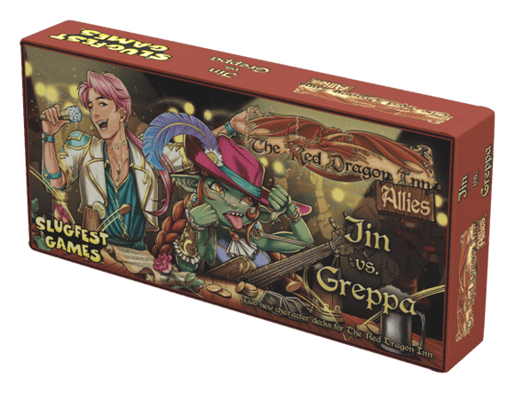 The Red Dragon Inn: Allies - Jin vs Greppa Expansion Card Games SlugFest Games