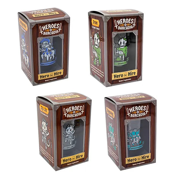 Heroes of Barcadia: Heroes for Hire Board Games Rollacrit