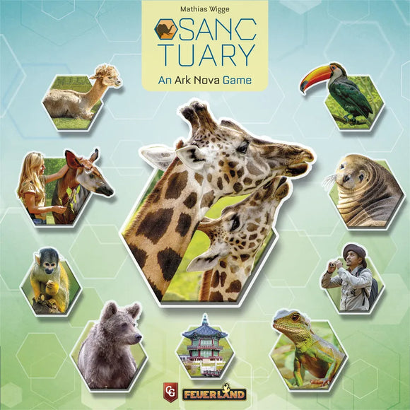Sanctuary: An Ark Nova Game Board Games Capstone Games Sanctuary