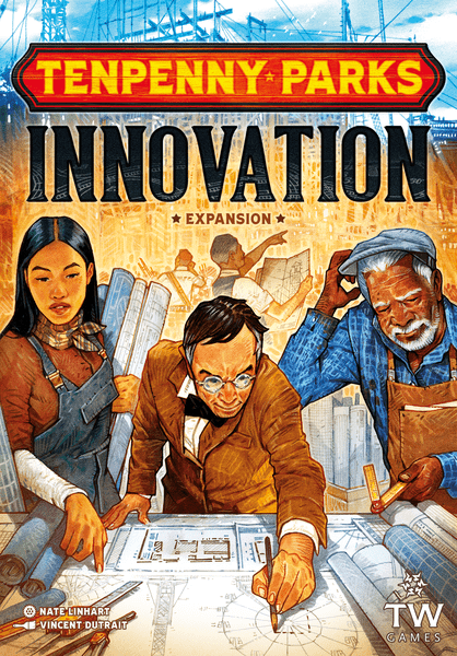 Tenpenny Parks: Innovation Expansion Board Games Thunderworks Games Tenpenny Parks: Innovation