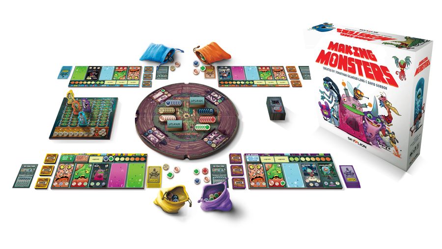 Making Monsters + Upgrade Kit Board Games Sky Lion